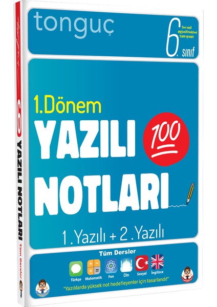 Tonguç Akademi 6. Sınıf Yazılı Notları 1. Dönem 1 Ve 2. Yazılı