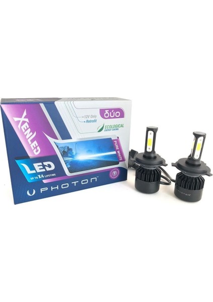 Duo H4 12 V LED Headlıght