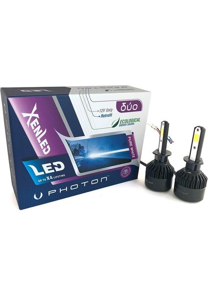 Duo H1 12 V LED Headlıght