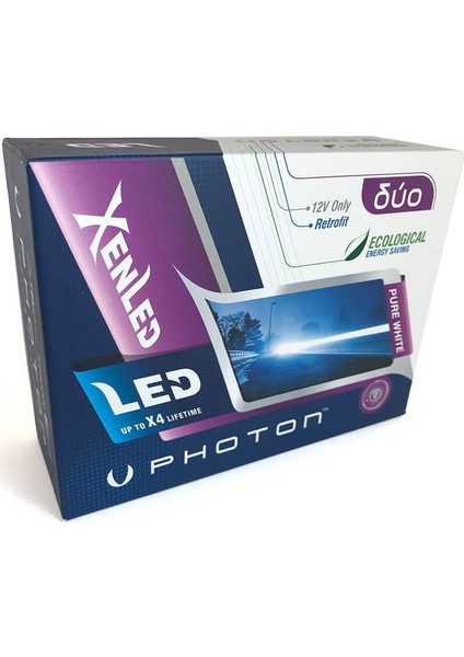Duo H1 12 V LED Headlıght