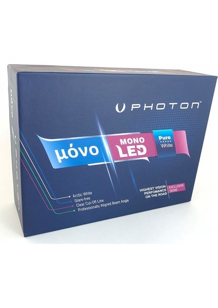 Mono H11 12 V Mavı LED Headlıght