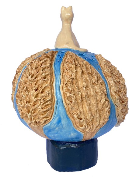 Ev Dekerasyonu Için Seramik Özel Tasarım Ürün (Mavi Keyif) modelleri