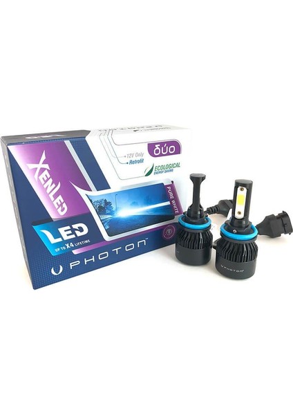 Duo H8 12 V LED Headlıght
