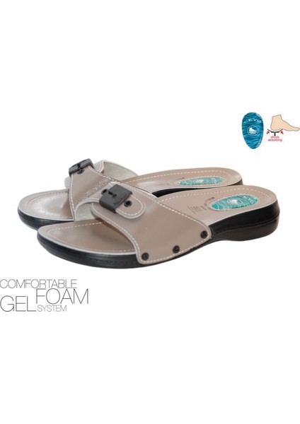Ceyo, 6500-1 Minelli (35-40), Topuk Dikeni (Plantar Fasiitis), Kadın Terlik, 11 Renk modelleri
