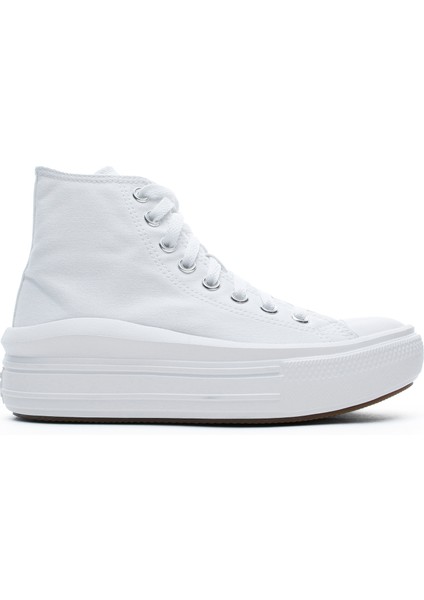 Chuck Taylor All Star Move Platform Hi Kadın Beyaz Sneaker