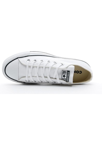 Chuck Taylor All Star Lift Kadın Beyaz Sneaker fırsatları