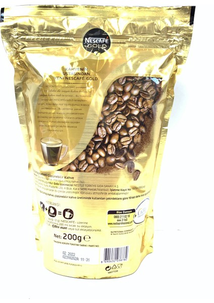 Gold 200 gr x 2 + Nestle Coffe Mate 500 gr