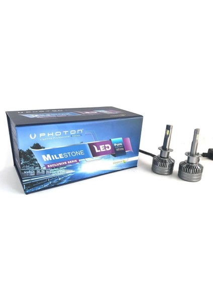 Milestone H1 10000 Lümen + 3 Plus LED Xenon