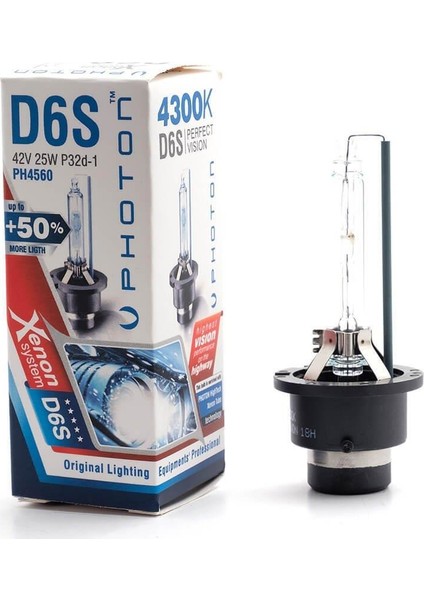 D6S 4300 K +50 Versiyon Ampul 2 Adet