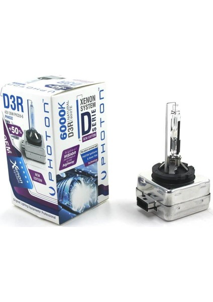 D3R 6000 K +50 Versiyon Ampul 2 Adet