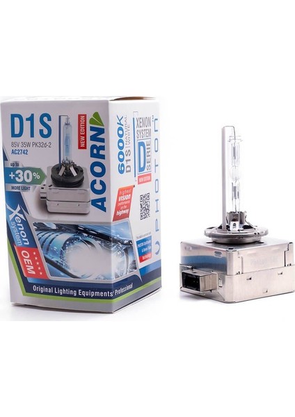 Acorn D1S 6000 K +30 Versiyon Oem 2 Adet