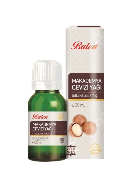 Makademya Cevizi Yağı 20 ml * 2 Adet