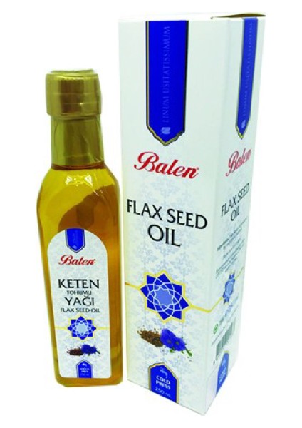 2 Kutu Balen Soğuk Pres Keten Tohumu Yağı 250 ml