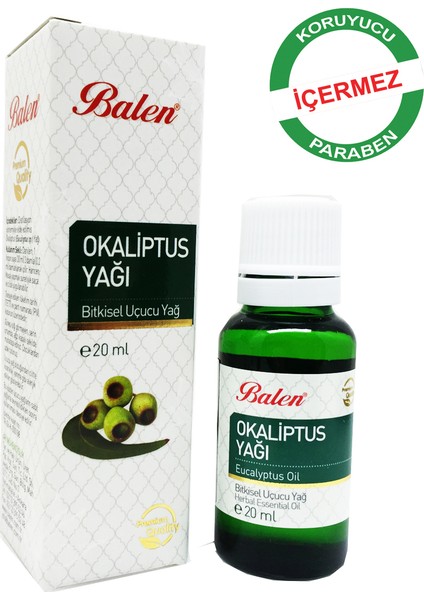 Okaliptus Yağı 20 ml x 4 Adet