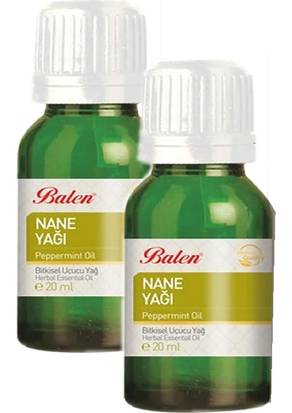 Nane Yağı 20 ml x 2 Adet