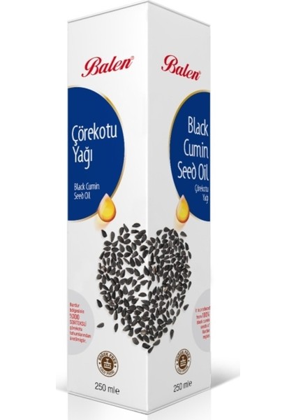 Çörekotu Yağı Soğuk Press 250 ml - Çörek Otu Yağı - 4lü