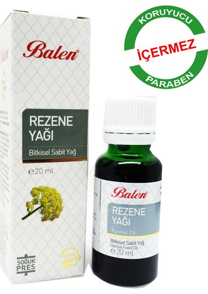 Rezene Yağı 20 ml x 2li