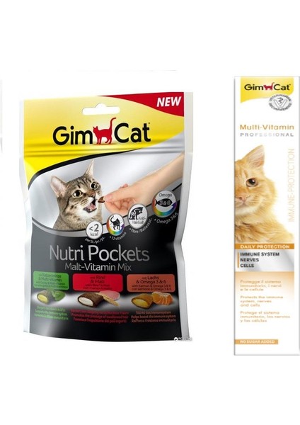 Nutri Malt Vitamin Mix Ödül 150 gr + 100 gr Vitamin Kedi