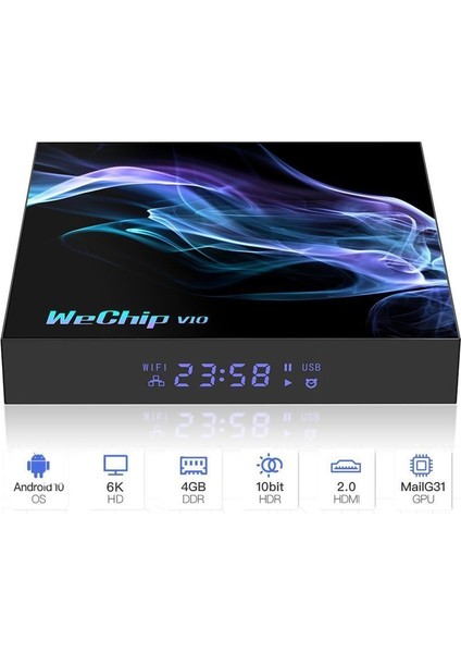 V10 2g 16G Android 10.0 8k TV Box