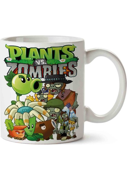Plants Vs Zombıes Baskılı Kupa Bardak