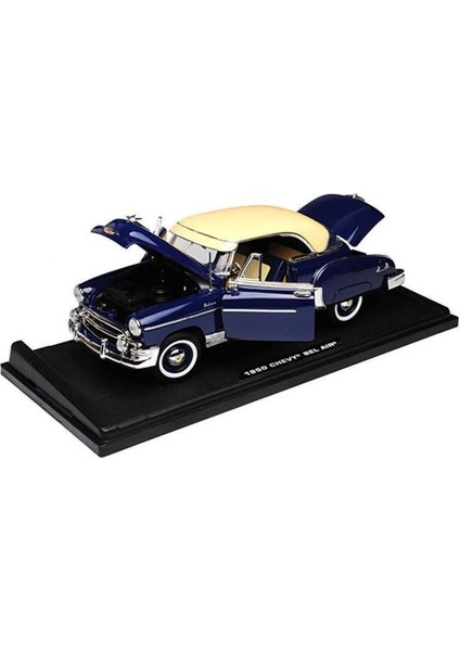 1950 Chevy Bel Air Lacivert 1:18 Model Araba modelleri