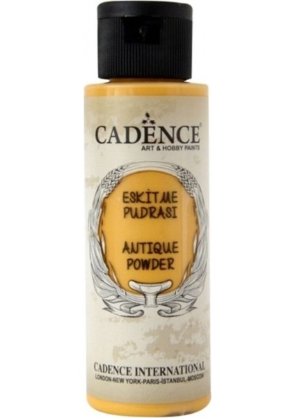 704 Eskitme Pudrası 70 ml Oksit Sarı