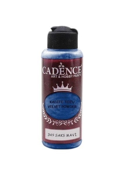 349 Kadife Tozu 120 ml Saks Mavi