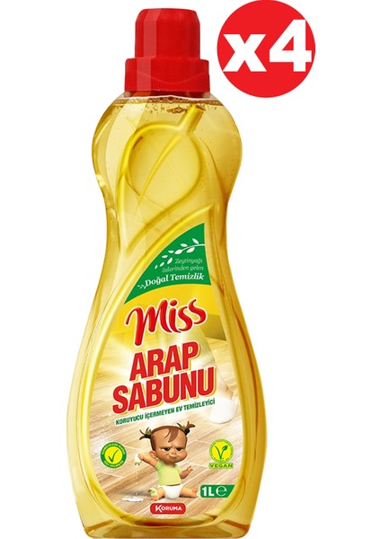 Arap Sabunu 4 x 1000 ml