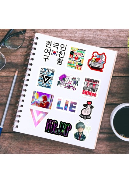 Kpop Sticker 46 modelleri
