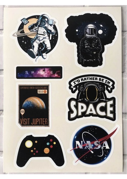 Galaksi Sticker Seti 2 modelleri