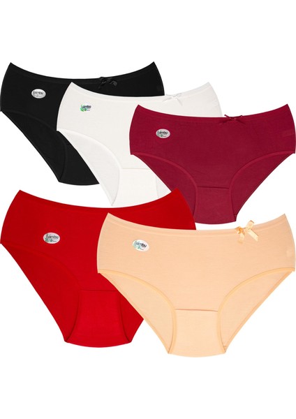 5'li Karışık Renk Bambu Külot L / Xl Beden fiyatları