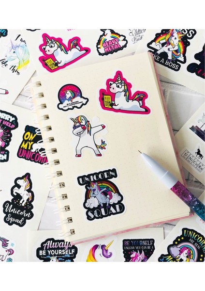 Unicorn Sticker Seti 2