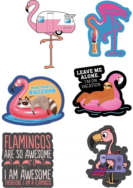 Flamingo Sticker 145 fiyatları