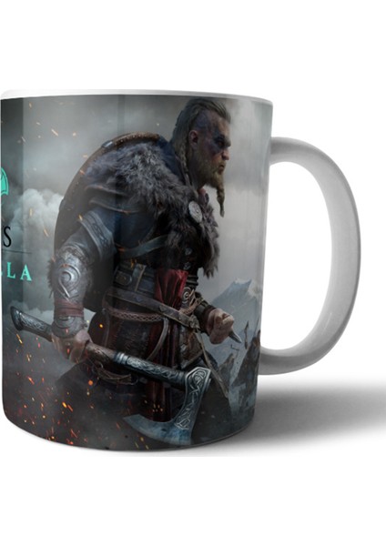 Assassin's Creed Valhalla Kupa Bardak Model 4