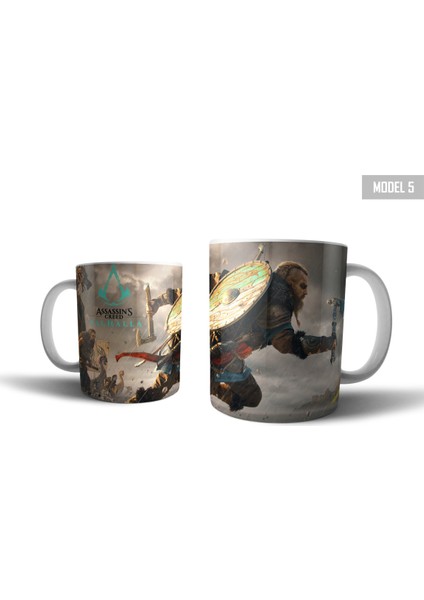 Assassin's Creed Valhalla Kupa Bardak Model 5