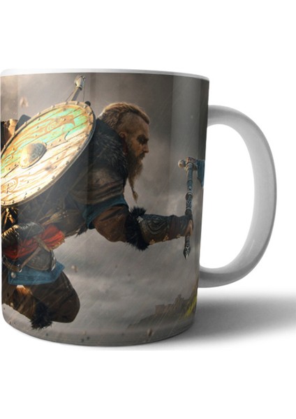 Assassin's Creed Valhalla Kupa Bardak Model 5