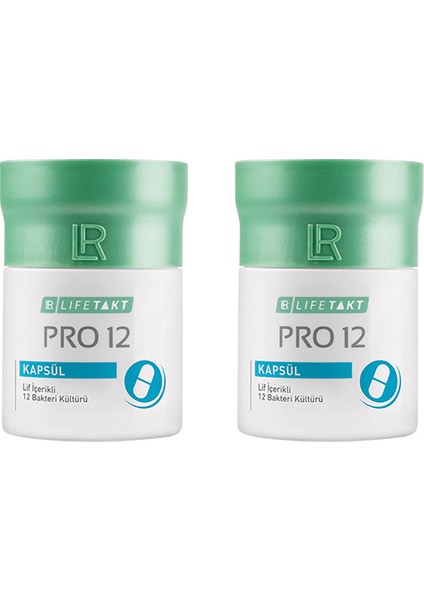 Lifetakt Pro 12 - 30 Kapsül 2'li Set