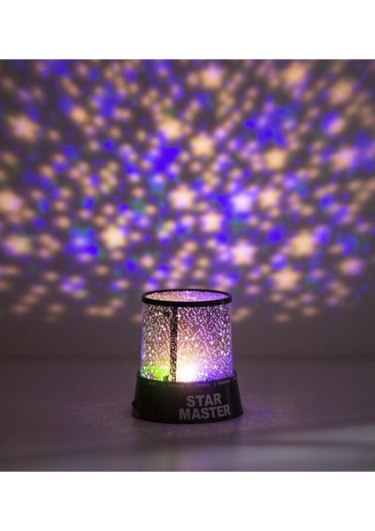 Starmaster Gece Lambası Yıldızlı