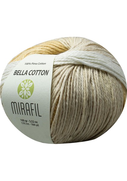 Bella Cotton İplik Sarı