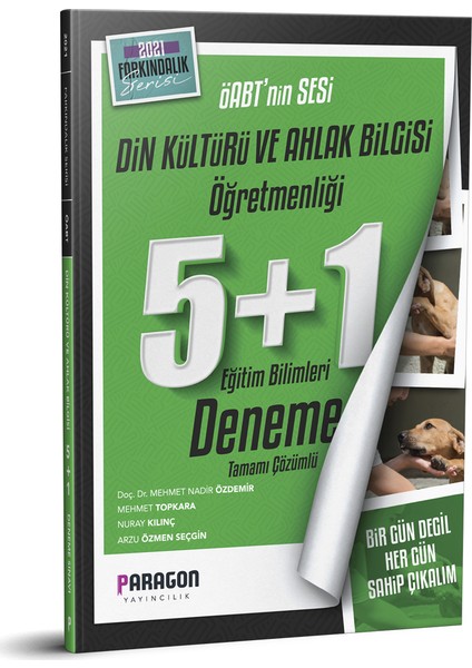 Paragon Yayınları ÖABT’nin Sesi Din Kültürü ve Ahlak Bilgisi Öğretmenliği Deneme Kitabı