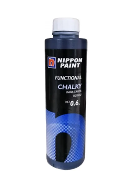 Nippon Paint Nippon Chalky Kara Tahta Boyası 0,6 Lt Siyah