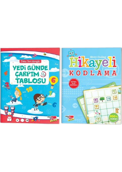 Yedi Günde Çarpım Tablosu - Hikayeli Kodlama Seti