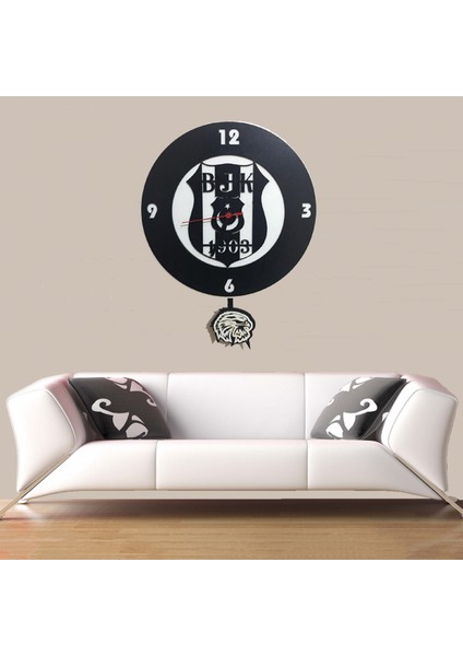 Beşiktaş Ahşap Duvar Saati