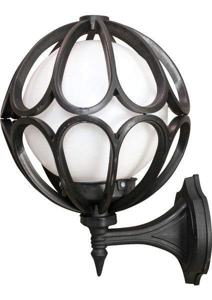 Konsollu Çiçek Plastik Dış Mekan Aydınlatma Armatürü