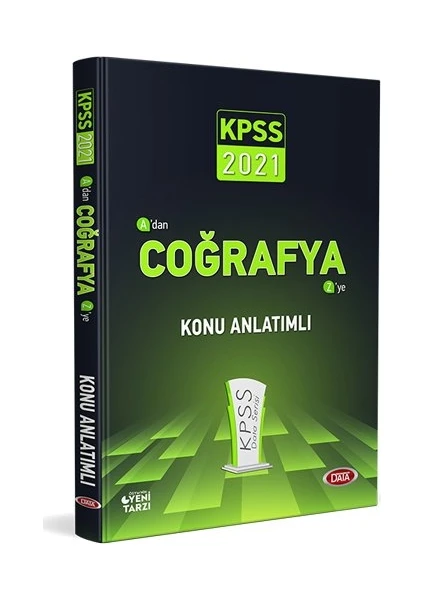 Data Yayınları 2021 KPSS Coğrafya Konu Anlatımlı