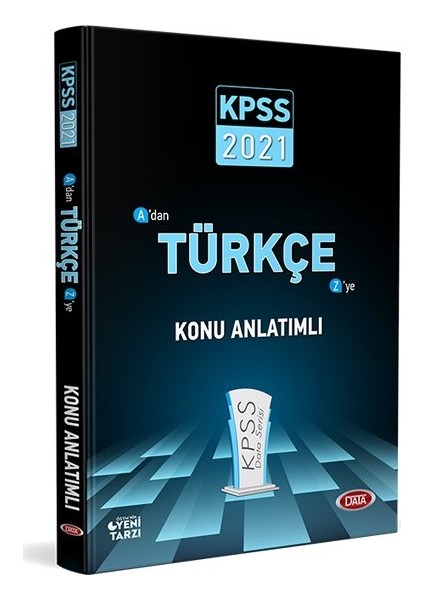 Data Yayınları 2021 KPSS Türkçe Konu Anlatımlı