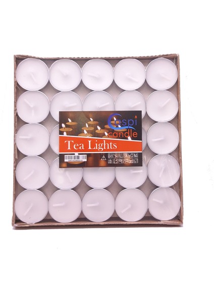 Tealigt Mum 50 Li Beyaz