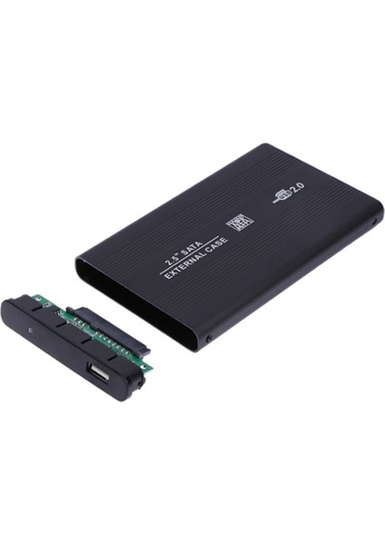 USB 2.5 Sata HDD Harddisk Kutu Aliminyum Gövde - Harici HDD Hard Disk Kutusu