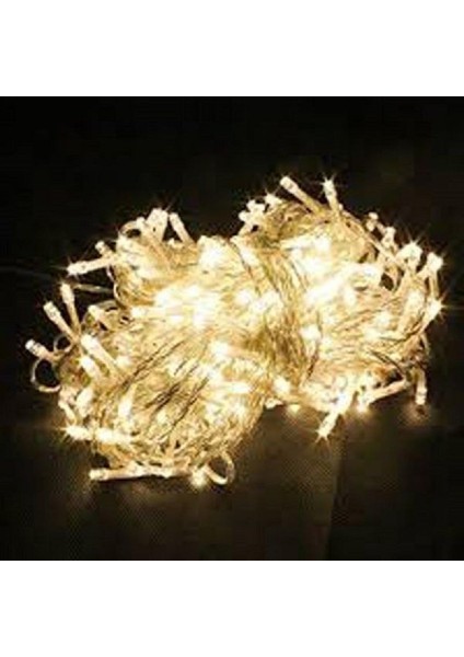 10 Metre 100 LED Işıklı Süsleme Gün Işığı Rengi