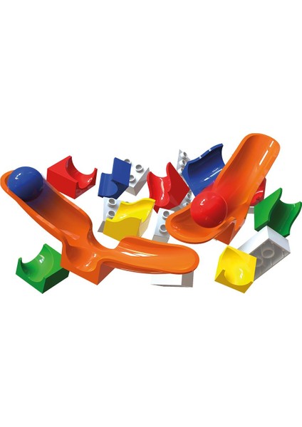 Marble Run Misket Kızağı Yapım Seti 420411 46 Parça